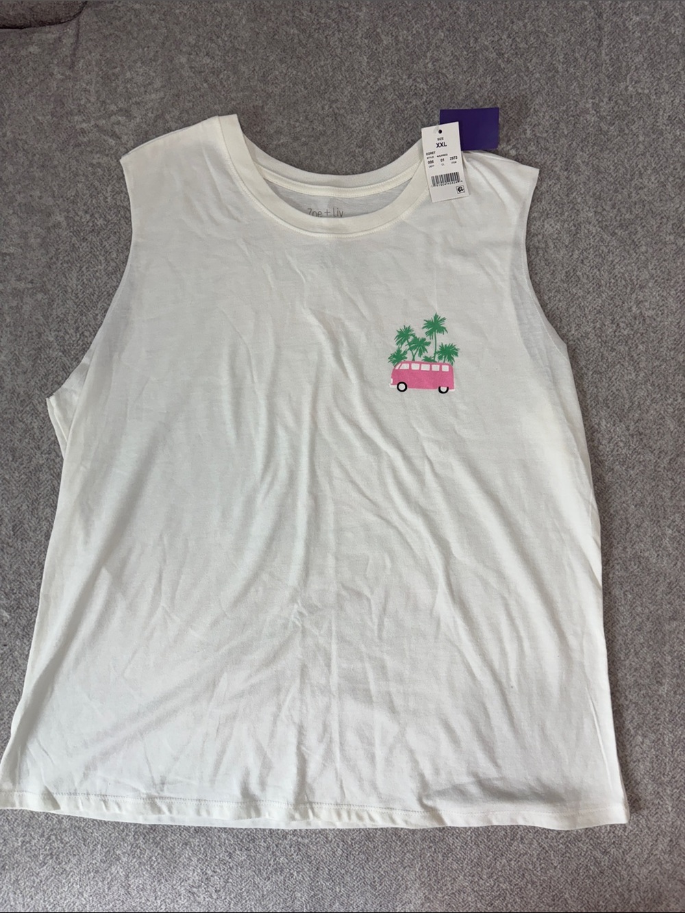 NAT Zoe + Liv Cream Tank